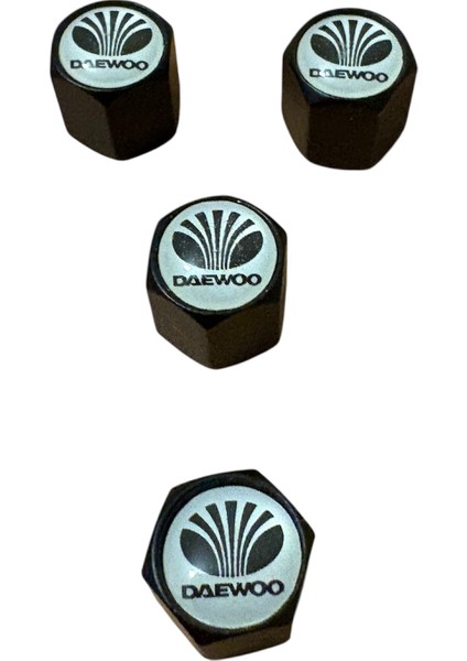 Logolu Siyah Beyaz Metal 4 Adet Sibop Kapak fiyatları