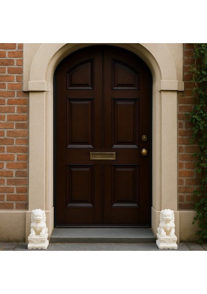 Foo Dogs Koruyucu Aslan Figürleri – Feng Shui Objesi Enerji Dengeleyici Dekor