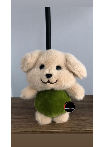 Sevimli Şirin Köpek Peluş Oyuncak Anahtarlık Hediyelik Uyku Arkadaşı 15 cm