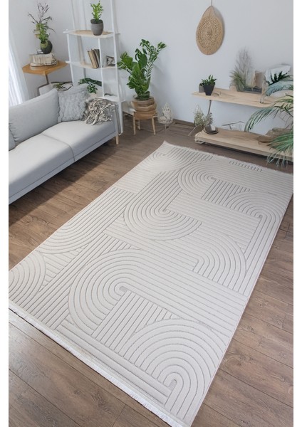 Beyaz Sisal Bukle Dokuma Hasır Makine Halısı Saçaklı Kaymaz Oturma Salon Mutfak Çocuk Oda Yolluk fırsatları