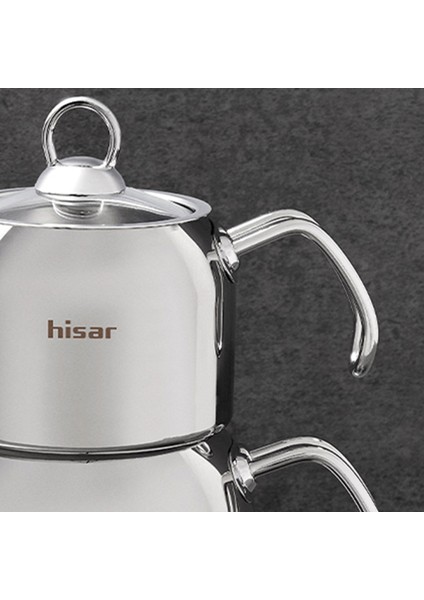 Satürn Çelik Çaydanlık - Inox - 2 Lt + 1 Lt fiyatları