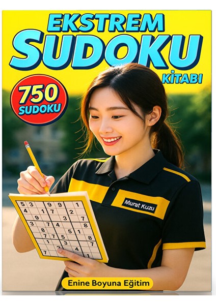 Ekstrem Sudoku Kitabı (Spiralli Kitap 750 Sudoku)