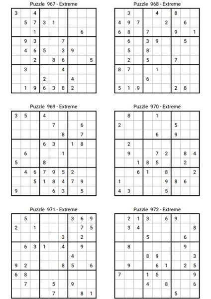 Ekstrem Sudoku Kitabı (Spiralli Kitap 750 Sudoku) fiyatları