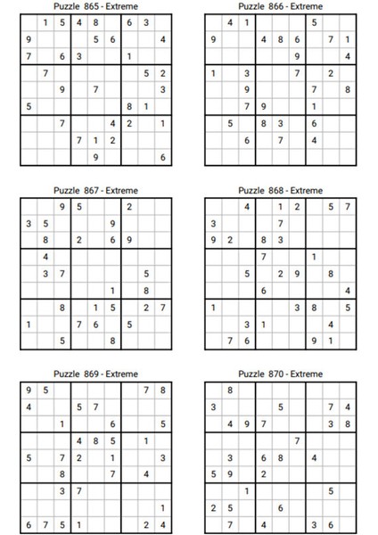 Ekstrem Sudoku Kitabı (Spiralli Kitap 750 Sudoku) modelleri