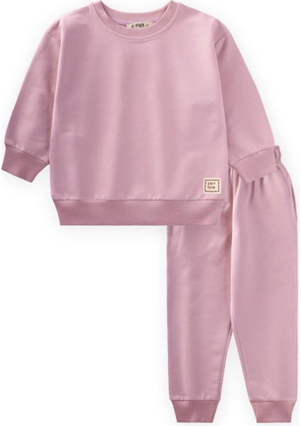 Basic Eşofman Takım 2-7 Yaş Pembe