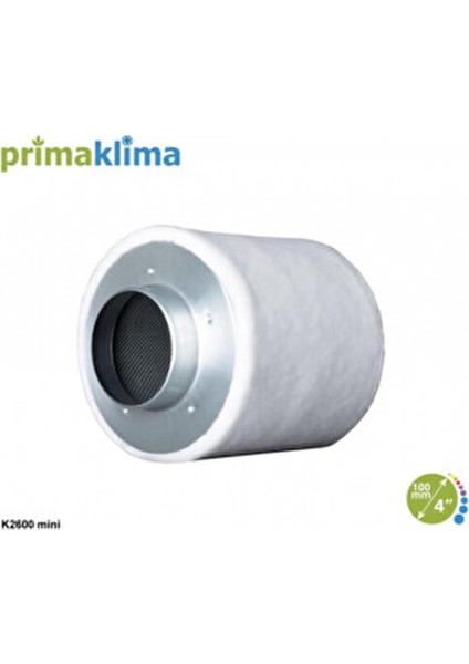 K2600-MINI Karbon Filtre Duvar Tipi 52 W Güçlü Performans 240 m³/h Hava Akışı fiyatları