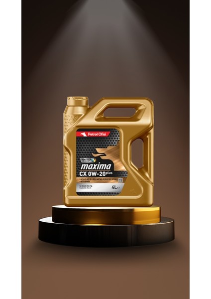 Maxima CX 0W-20 PLUS 4 LİTRE 18.10.2023