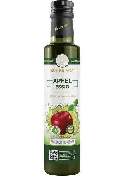 Zühre Ana Elma Sirkesi Doğal Fermantasyon Apple Cider Vinegar 500 ml