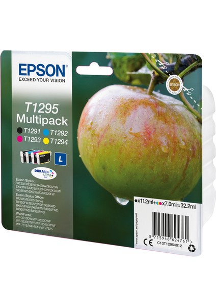 Epson T1295-C13T12954020 Orijinal Kartuş Avantaj Paketi fiyatları