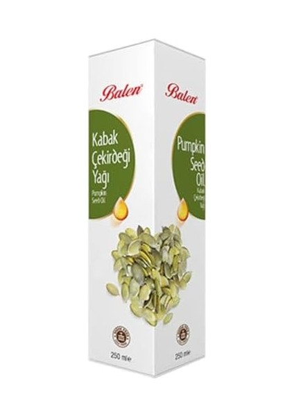 Balen Kabak Çekirdeği Yağı (Soğuk Pres) 250 ml 1 Paket(1 x 1000 G)
