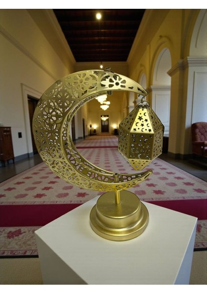 Hilal Temalı Dekoratif Obje