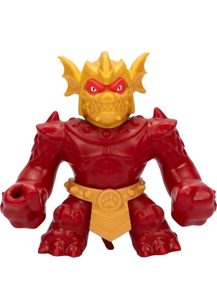 Of Goo Jit Zu Stretch Strikers Kahraman Paketi, Esnek Aksiyon Figürü Blazagon, Benzersiz Yapışkan Dolgu, Boyutlarının 3 Katına Kadar Uzanır, Tüm Yumuşacık, Esnek