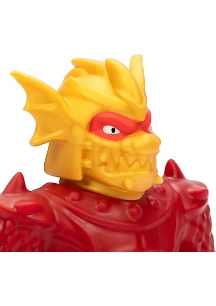 Of Goo Jit Zu Stretch Strikers Kahraman Paketi, Esnek Aksiyon Figürü Blazagon, Benzersiz Yapışkan Dolgu, Boyutlarının 3 Katına Kadar Uzanır, Tüm Yumuşacık, Esnek indirimleri