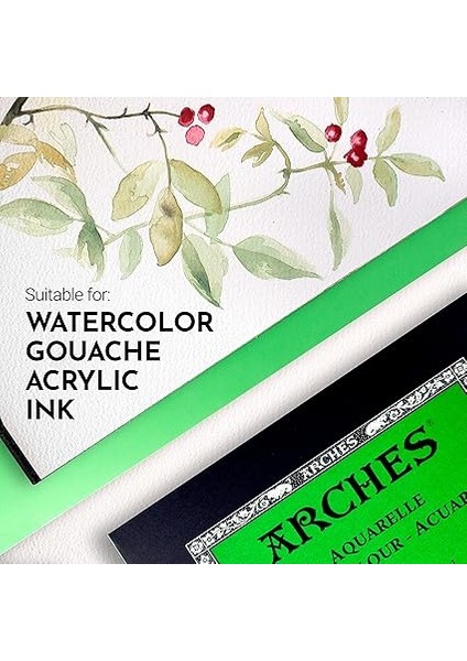 Arches Suluboya Defteri, 23 x 31CM, 12 Sayfa, 300GR modelleri