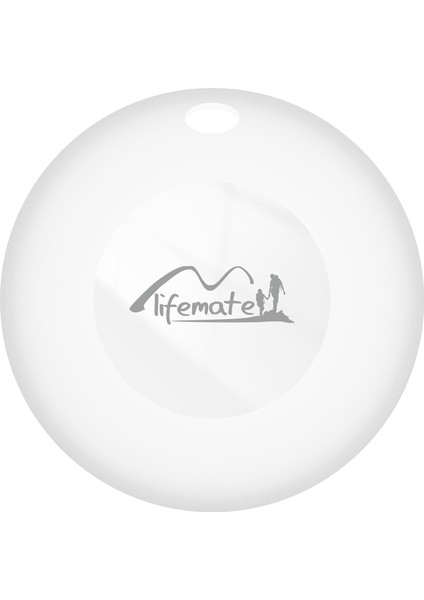 Lifetag ile Uyumlu Smart Tag Için Lisanslı Akıllı Takip Cihazı - Beyaz (Sadece Androıd ile Uyumludur)