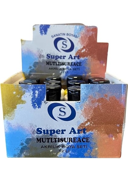 Akrilik Boya Seti 12'li 12X50 ml fiyatları