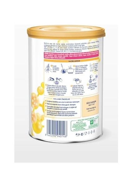 Sma Optipro 3 Devam Sütü (1-3 Yaş, 800 G x 3 Adet) fiyatları