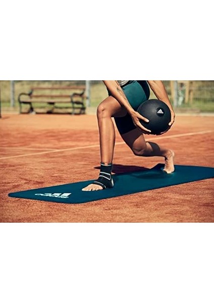 Adidas Antrenman, Yarışmalar ve Iyileşme Desteği Için Ayak Bileği Destek Kılıfı - Yapısal Takviye ve Nefes Alabilir Malzemeli Ergonomik Tasarım - Tüm Fitness Seviyeleri Için - Siyah, Large