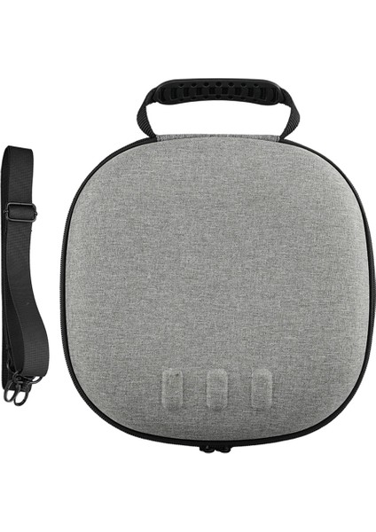 Meta Quest 3 Vr Gözlük Saklama Çantası Için Eva Sert Taşıma Çantası - Omuz Askılı - Gri (Yurt Dışından)