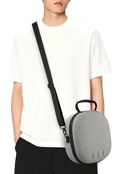 Meta Quest 3 Vr Gözlük Saklama Çantası Için Eva Sert Taşıma Çantası - Omuz Askılı - Gri (Yurt Dışından) modelleri