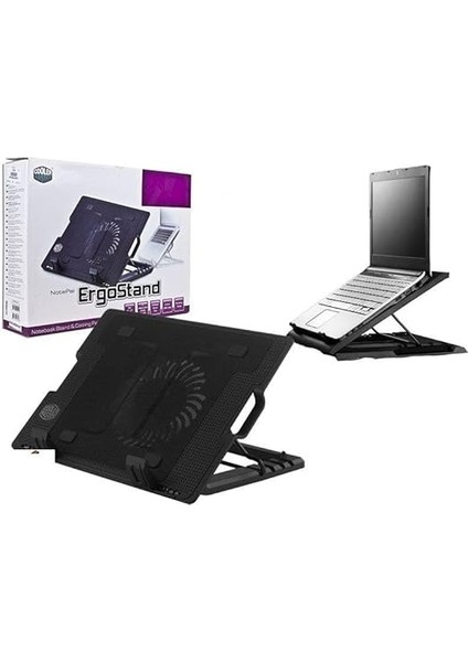 Al-Ns3 Işıklı Fanlı Standlı 17 Inç 5 Kademeli Notebook Soğutucu Stand fiyatları