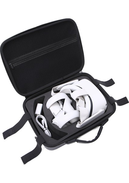 Bkano Sert Taşıma Kutusu El Çantası Oculus Quest 2 Vr Aksesuarları Seyahat ve Ev Düzenleme Çantası Omuz Çantası (Yurt Dışından) indirimleri