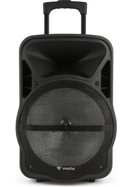 WAP-12503ET Portatif Ses Sistemi 12" Aktif Seyyar Hoparlör (El+Yaka Kablosuz Mikrofonlu) modelleri