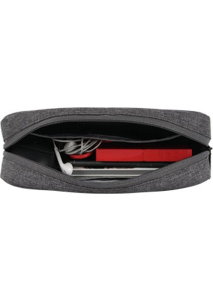 Yolıno QY-A011 Büyük Boy Dijital Aksesuar Taşıma Çantası, Suya Dalı Veri Kablosu, Powerbank, Telefon Saklama Çantası - Gri (Yurt Dışından) modelleri