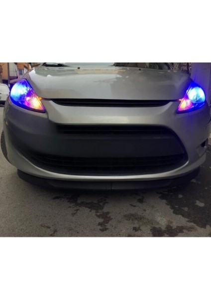 Ford Fiesta 2008-2017 Uyumlu Evrensel 2 Parça Astra H Model Ön Ek Tampon Dili Lip Esnek Karlık