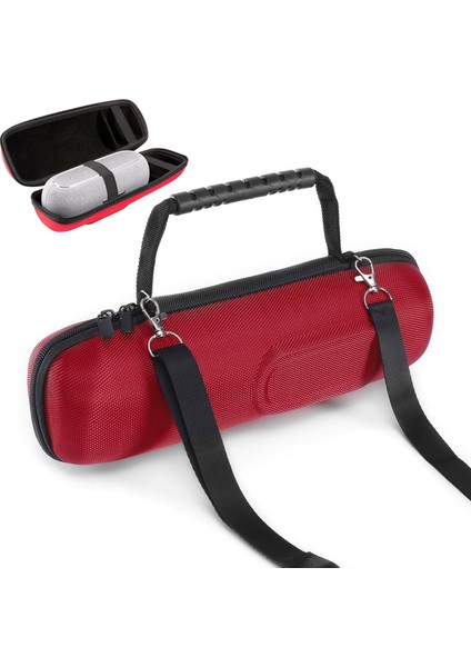 Harman Kardon Luna Taşıma Çantası Bluetooth Uyumlu Hoparlör Eva Çapraz Askılı Çanta - Kırmızı (Yurt Dışından)