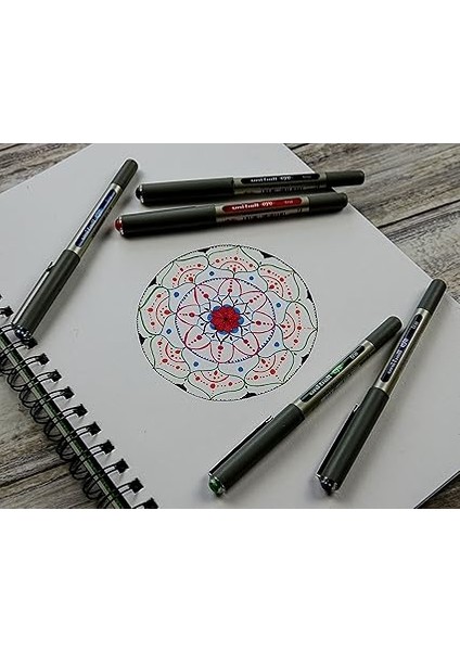 UB157 Eye Tükenmez Kalem Ince 0,7 mm Uç 0,5 mm Çizgi Genişliği 12 Adet Mavi fiyatları