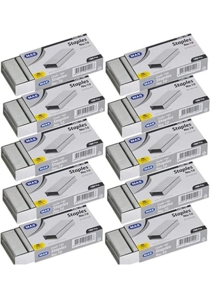 Zımba Teli No:10 Beyaz 140 10'lu Set