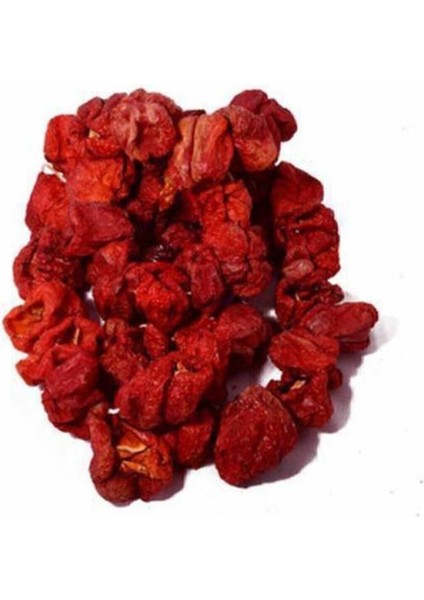 50 Adet Kurutulmuş Acı Antep Dolmalık Biber Yeni Mahsül Doğal Köy Biberi Orta Boy Kuru Dolmalık Bibe