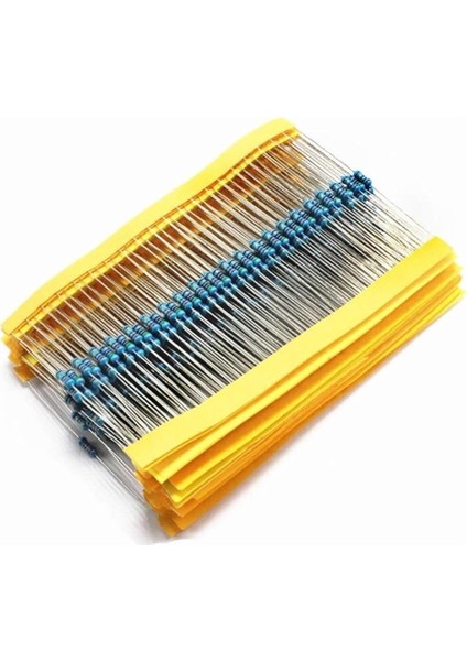 600 Parça Direnç Seti - 0.25W 30 Farklı Dirençten 20şer Adet