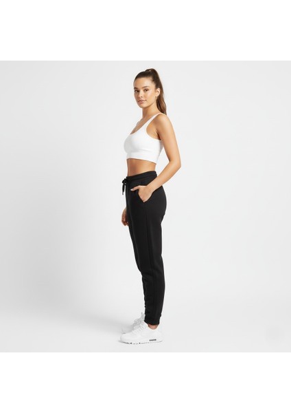 Kadın 3 Iplik Şardonlu %100 Pamuk Eşofman Altı - Yumuşak Dokulu Basic Jogger fırsatları