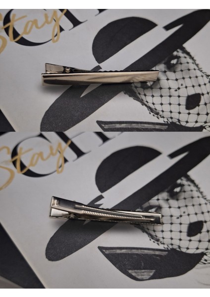 Kadın Saten Fiyonk Saç Tokası / Pudra Düşü – Timsah (Pens) Klipsli indirimleri