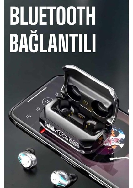 bulurum yeni nesil kablosuz bluetooth kulaklık dijital göstergeli 5.3 bluetooth modelleri