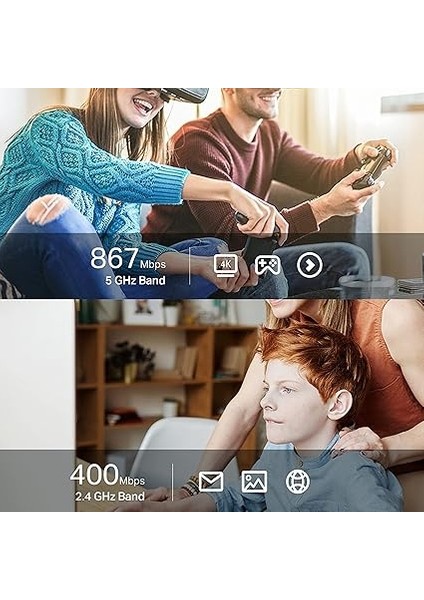 Archer T3U, AC1300 Mbps, Çift Bant, USB 2.0, Nano Wi-Fi 5 USB Adaptör modelleri