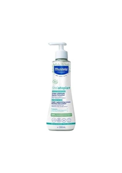 Mustela Lipit Yenileyici Krem Pompalı Şişe 300 ml - 200 ml Stelatopia Şampuan Hediyeli