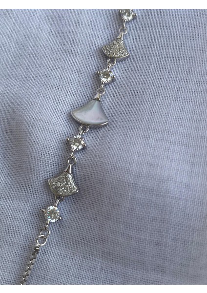 925 Ayar Gümüş Etek Fan Figür Detaylı Genç/yetişkin Kadın Bilekliği - Şık Tasarım fiyatları