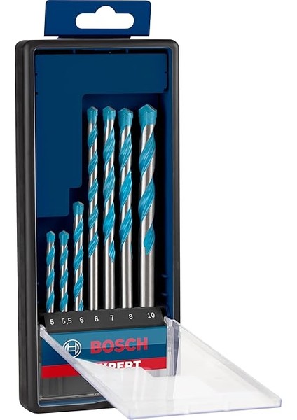 7 x Expert Cyl-9 Multiconstruction Matkap Seti (Beton, Yumuşak Fayans, Ø 5-10 Mm, Profesyonel Aksesuar, Darbeli Matkap/tornavida, Matkap/tornavida) fiyatları