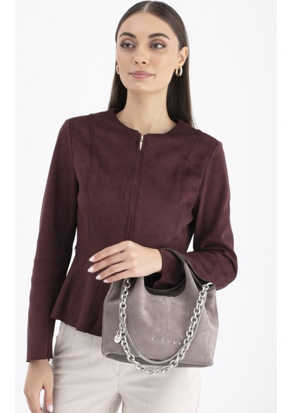 Kadın Kol Çantası Taş-Kahve SLY299 fiyatları