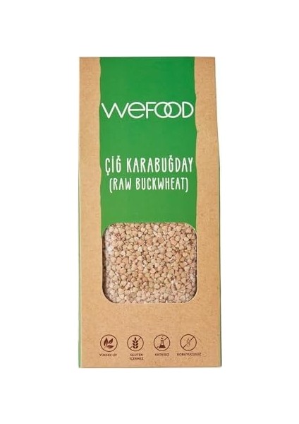 Wefood Glutensiz Çiğ Karabuğday 400 gr