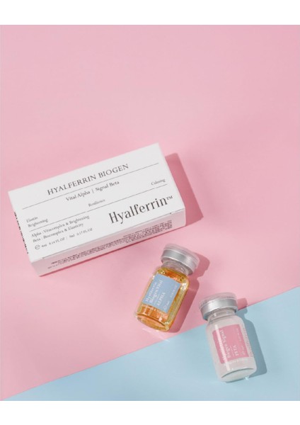 Hyalferrin Biogen Trial Ampoule Set | Cilt Bakım Ampul Seti Deneme Kiti