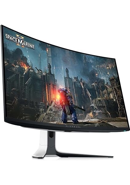 AW3225QF 32 Inç 4K UHD (3840X2160) 1700R Kavisli Oyun Pc Ekranı, 240 Hz, Qd Oled, 0,03 Ms, Nvıdıa G-Sync Uyumlu, Hdr, Dolby Vision, Usb-C, Displayport, 2x Hdmı, 4x Usb, 3 Yıl Garanti indirimleri