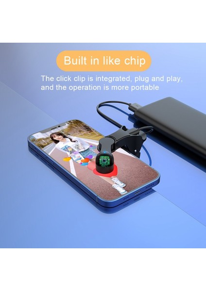 Otomatik Akıllı Tıklayıcı Fiziksel Tıklama, Cep Telefonu Ekranı Tıklayıcı, Sessize Alma (Siyah) (Yurt Dışından) fırsatları