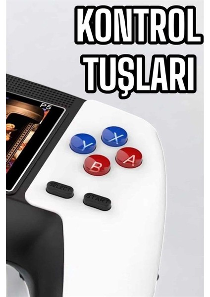 bulurum gamepad 520 retro oyunlu taşınabilir el konsolu atari