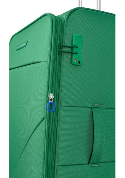 Benetton Ekstra Hafif Lüx Kumaş 8 Tekerlekli Büyük Boy Valiz modelleri