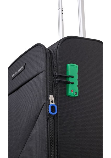 Benetton Ekstra Hafif Lüx Kumaş 8 Tekerlekli Kabin Boy Valiz modelleri