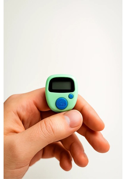 Mini Modern 15 Adet Karışık Renk Zikirmatik Modelleri Yüzük Tipi modelleri